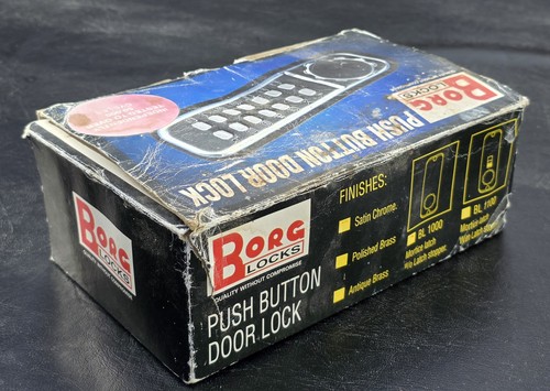 Borg locks bl1000 - locks, digital