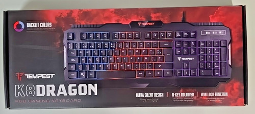 Tempest tastertur keyboard - keyboard, k8